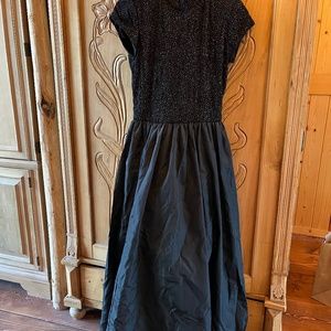 Black Taffeta Gown 10
